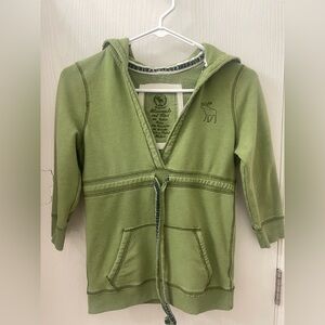 Vintage Abercrombie & Fitch Green Hoodie